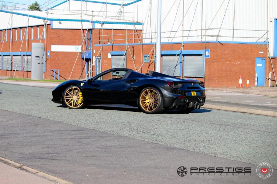  Ferrari 488 Spider on Vossen Wheels (VPS-314) 2016 года  (фото 14 из 25)